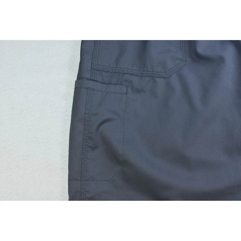 Carhartt Force Women Scrub Pants Size XL Gray Petite Liberty Drawstring Straight